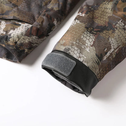 Men's Winter Camo Hunting Jacket – Waterproof Insulated Hudson Jacket for Fishing & Hunting