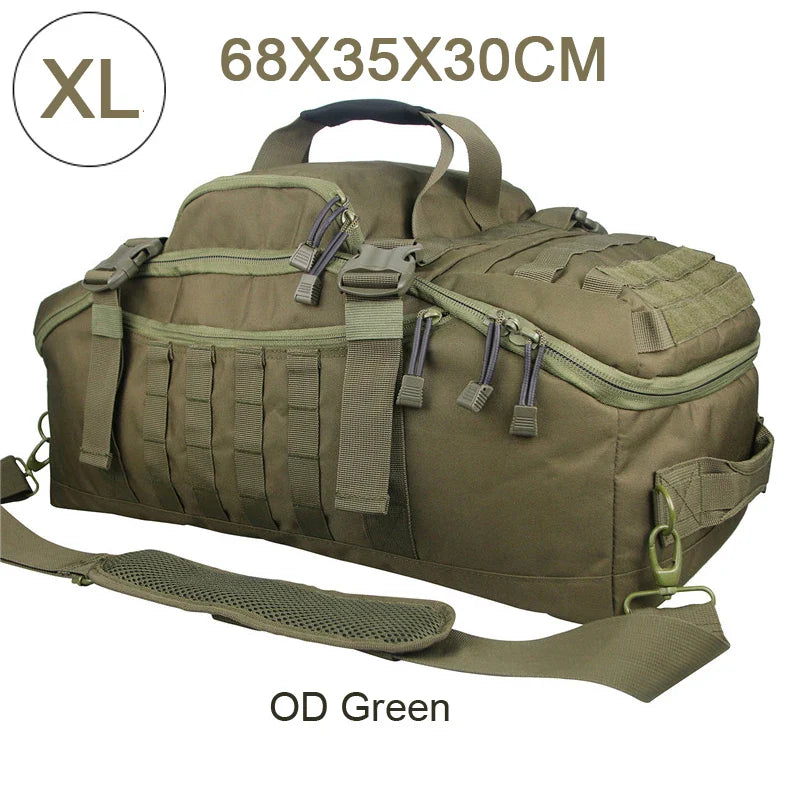 LQARMY Tactical Backpack – 30L 50L 80L Molle Hiking & Camping Duffel Bag