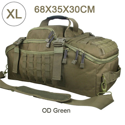 LQARMY Tactical Backpack – 30L 50L 80L Molle Hiking & Camping Duffel Bag