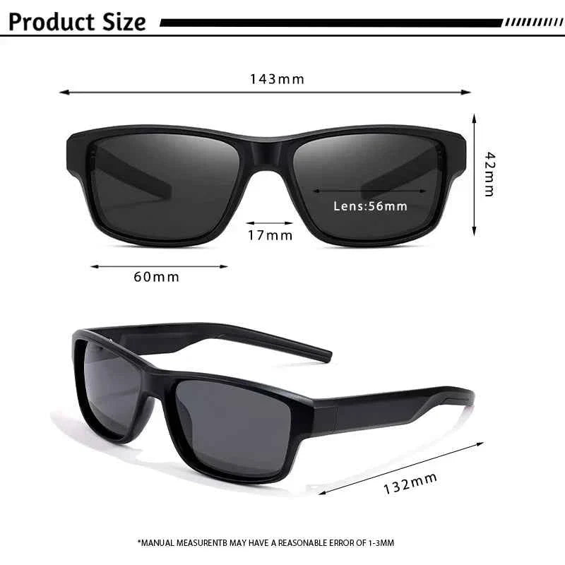 CATERSIDE New Polarized Sunglasses Men Outdoor Sports Small Frame Sun Glasses Fishing Cycling Fashion Eyewear Lunette De Soleil