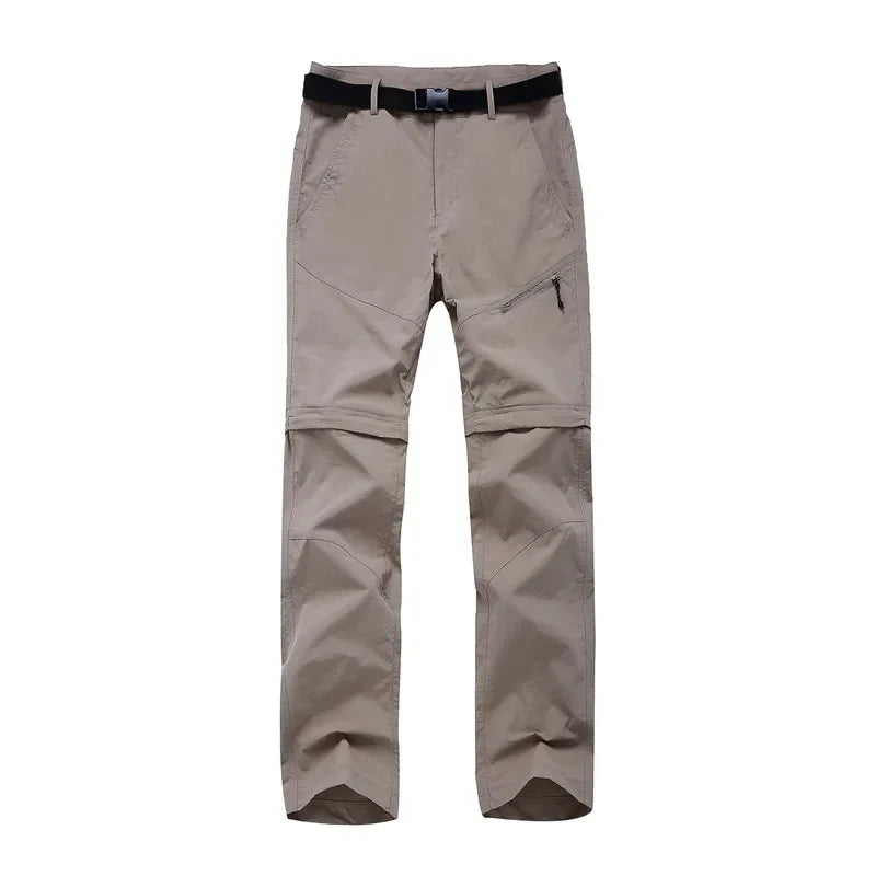 NUONEKO Women's Outdoor Hiking Pants Women Summer Quick Dry Trousers Travel Climbing Camping Trekking Pants Woman Sports Shorts