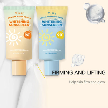 Kids Sunscreen Body Lotion Spf 50 Lightweight Non-greasy Refreshing Face Hydrating Brighten Broad Spectrum Moisturizing Sunblock