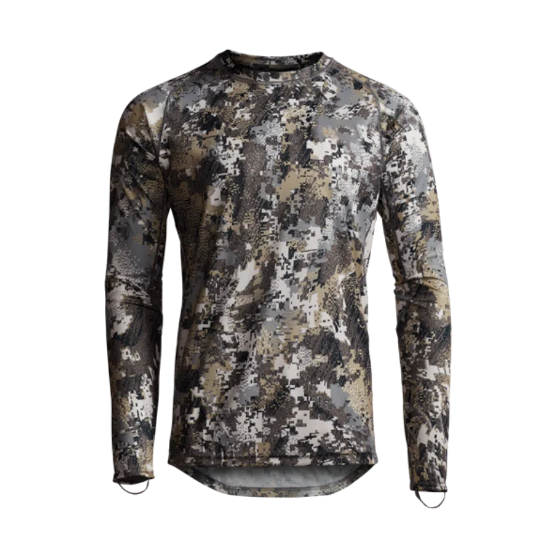 Men's Long Sleeve Camo Hunting & Fishing Pullover – Anti-Bacterial, Quick-Dry, Sizes M–XXXL