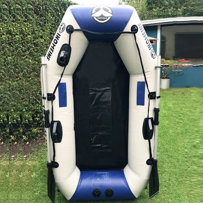 Wear-Resistant Inflatable Fishing Kayak – PVC Rowing Dinghy, 1–5 Persons (175–260cm)