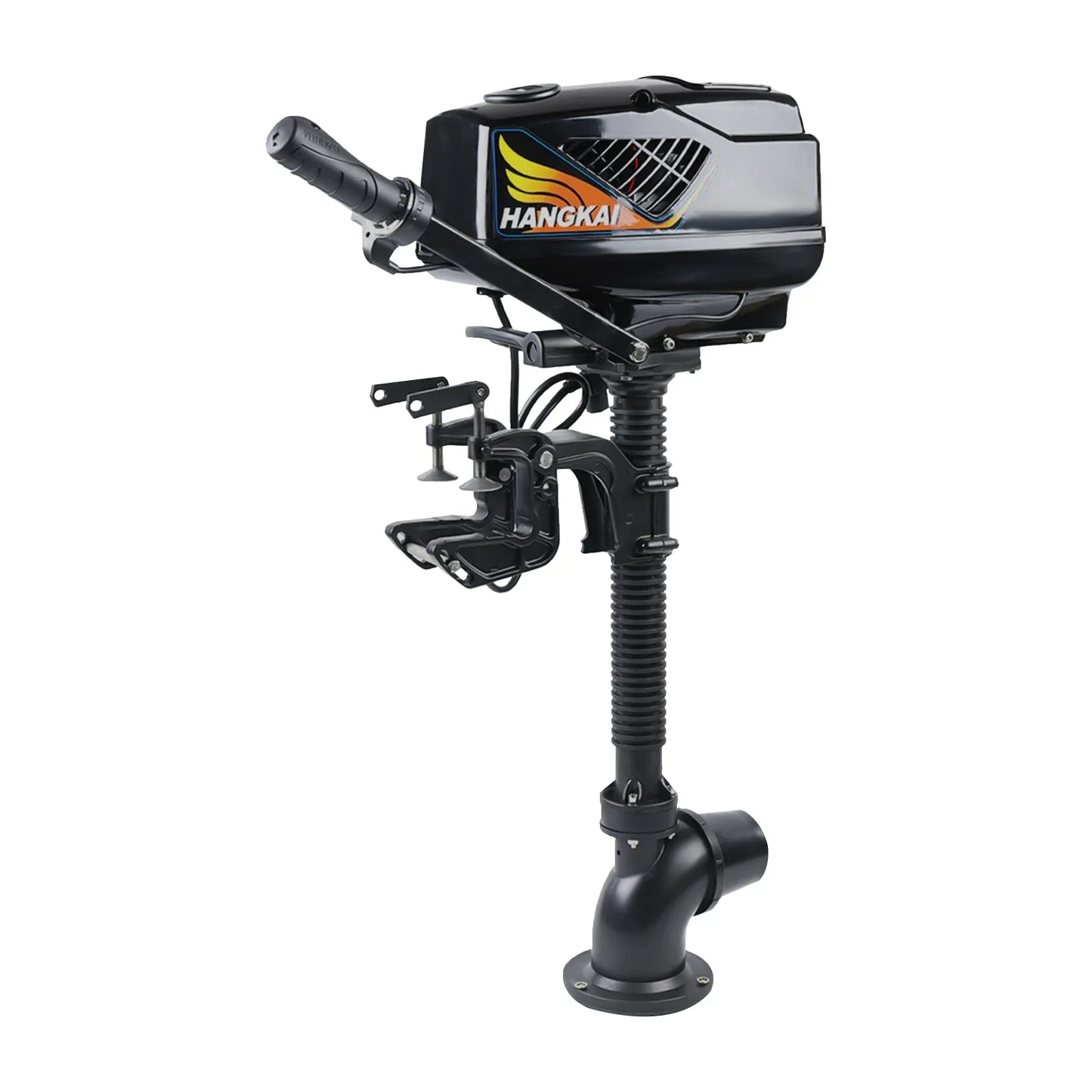 48V 1000W Electric Outboard Motor 1HP Brushless Boat Engine Jet Pump Short Shaft for Inflatable Fishing Boats