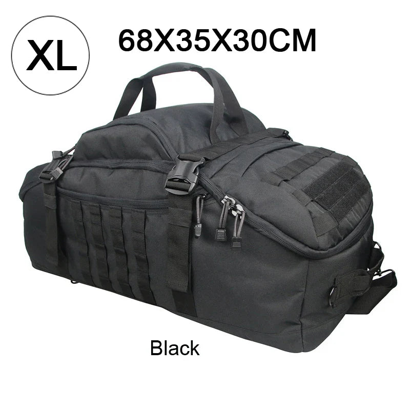 LQARMY Tactical Backpack – 30L 50L 80L Molle Hiking & Camping Duffel Bag