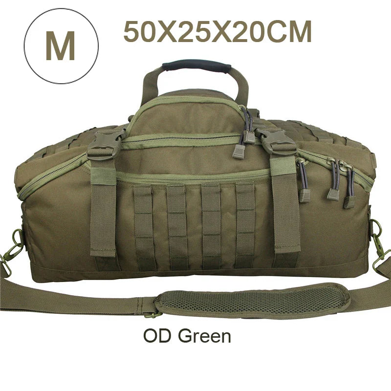 LQARMY Tactical Backpack – 30L 50L 80L Molle Hiking & Camping Duffel Bag