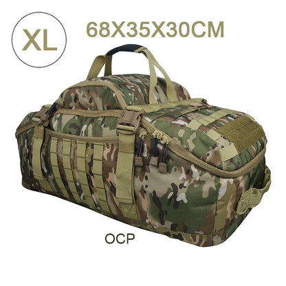 LQARMY Tactical Backpack – 30L 50L 80L Molle Hiking & Camping Duffel Bag