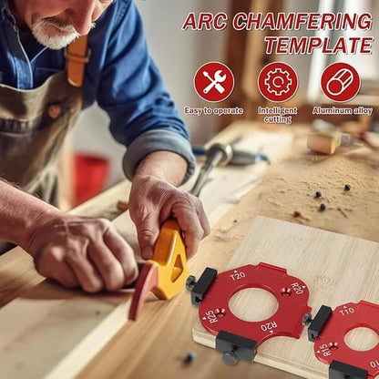 Dailyardtool¬Æ The Ultimate Cutting Template: Achieve Accurate Angles and Arcs with Ease