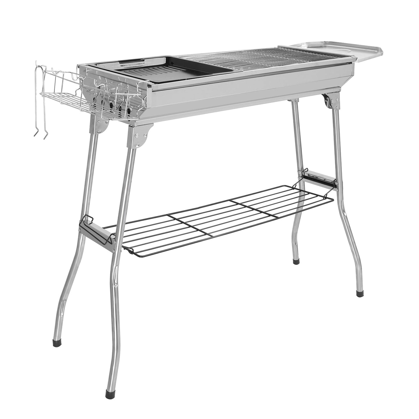 Portable Stainless Steel BBQ Grill – Compact Outdoor Grill