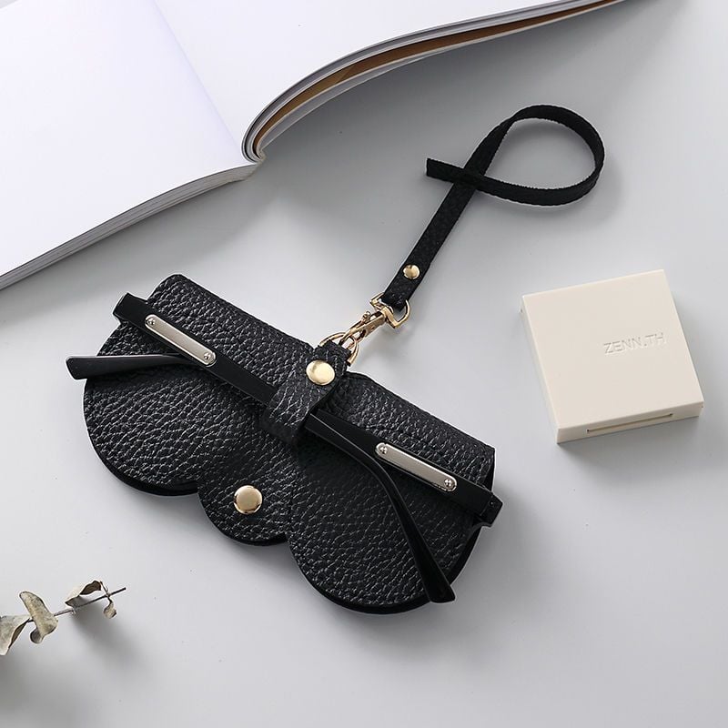 ‚ú®Soft PU Leather Sunglasses BagüëìÔ∏è