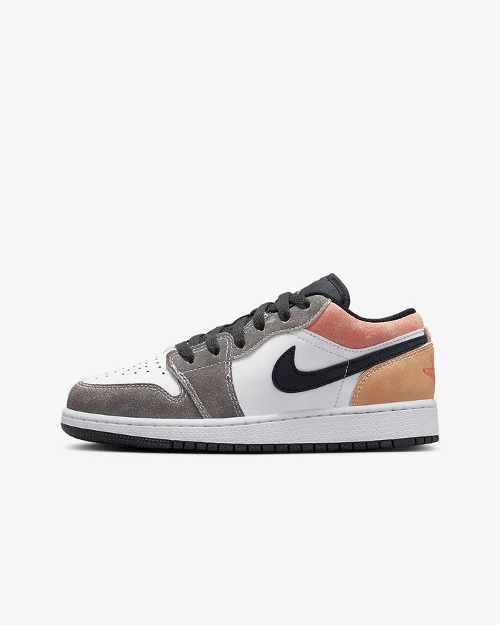 Air Jordan 1 Low SE (GS) (Black/Sundial-Magic Ember)