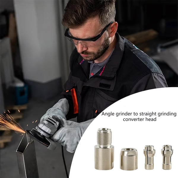 ‚öôÔ∏èAngle Grinder Conversion Kit üîß 3mm/6mm Dual Collet ‚Äì Universal Straight Grinder Adapter for Carving & Polishing