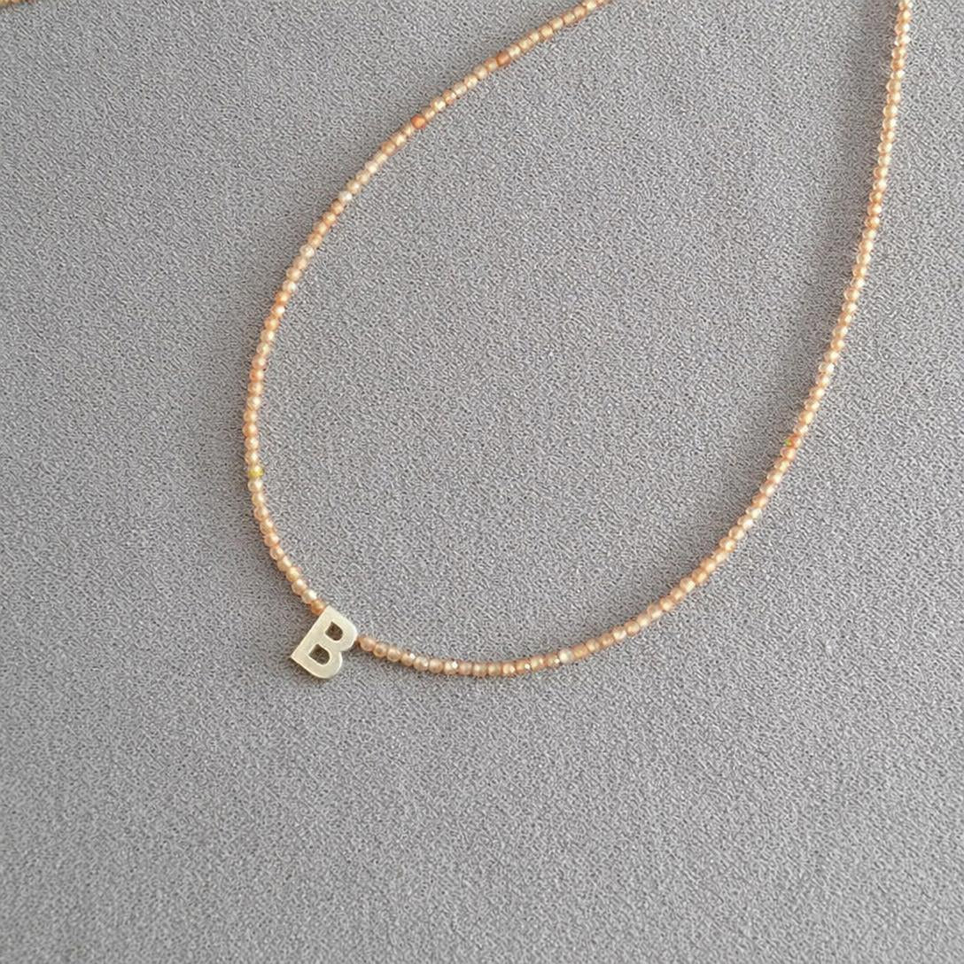 üì¢üì¢40% OFF !! ‚è∞Romantic Initial Beaded Choker Necklace