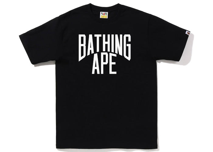 BAPE Bicolor NYC Logo Tee Black
