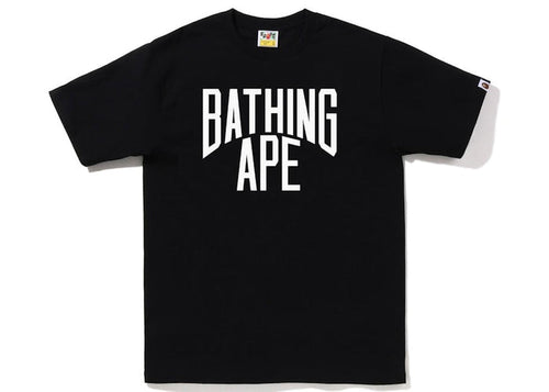 BAPE Bicolor NYC Logo Tee Black