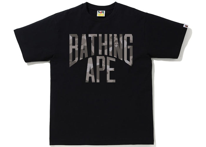 BAPE Color Camo NYC Logo Tee Black/Gray