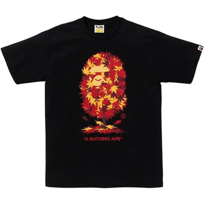 BAPE Japan Autumn Ape Head Tee Black
