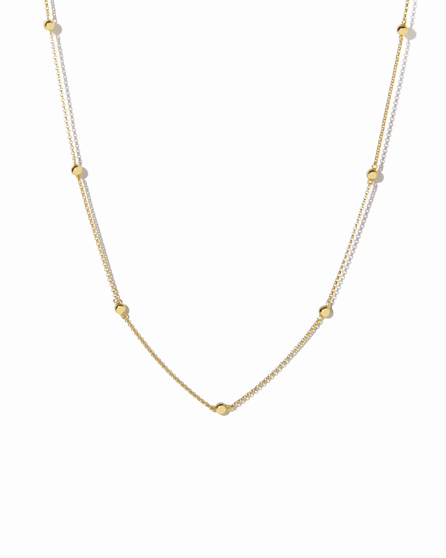 Beaded Ball Necklace