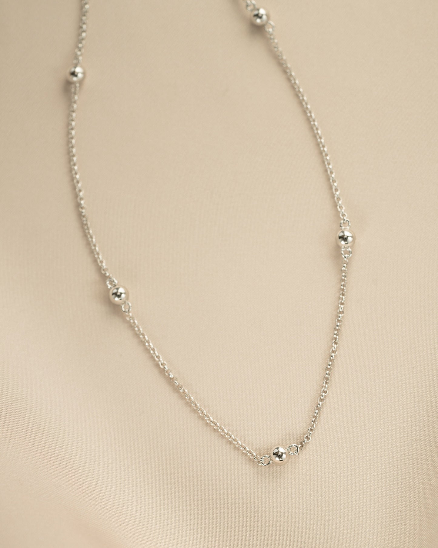 Beaded Ball Necklace