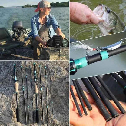 5ft 11in 4-Section Fiberglass Spinning Rod – Medium Power, Carp & General Fishing