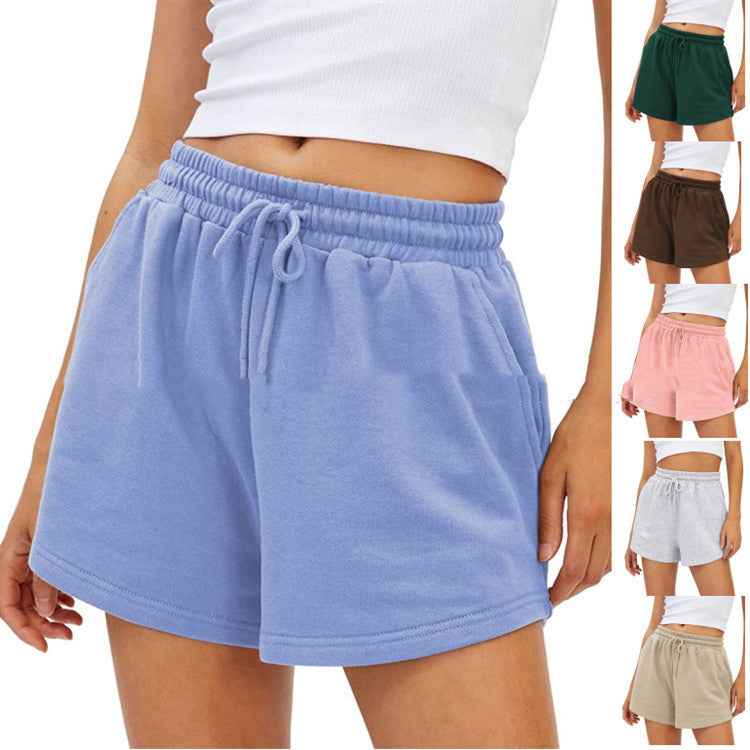Women's High-Waist Casual Shorts – Available in 8 Colors