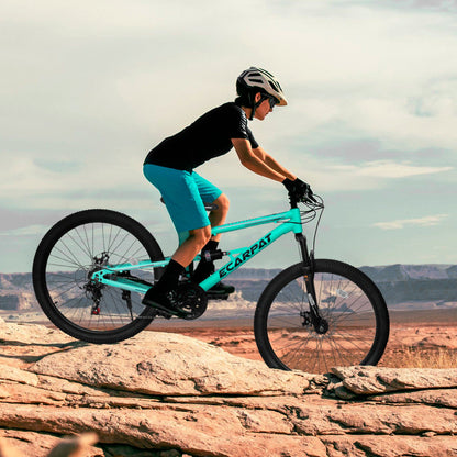 26" Adult Mountain Bike | 21-Speed, Dual Shock Absorption & Disc Brakes