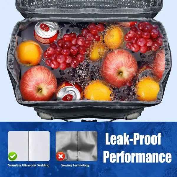 36-Can Insulated Cooler Backpack — 25L, Leak-Proof