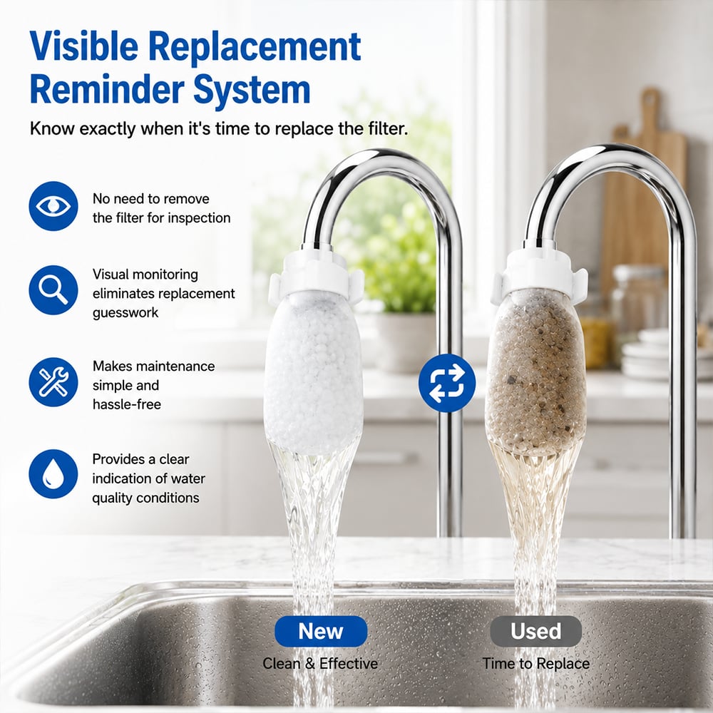 Faucet Filter Cotton Bags - Universal, 100 PCS Splash-Proof Faucet Filter üåüSet