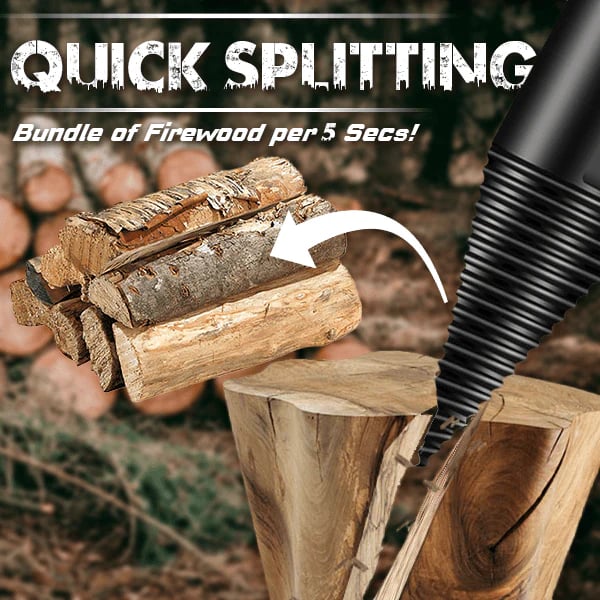 ü•≥2026 HOT SALEü•≥üíû50K+ SOLD!üîß‚úÖThe Professional Upgrade for Firewood Prep. Durable Drill Set Makes Quick Work of Logs. üõ†Ô∏è‚ö°