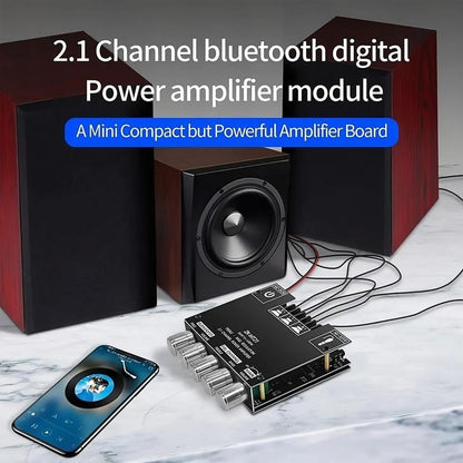 üî• 2.1 Channel Bluetooth Audio Receiver Power Amplifier Moduleüîä