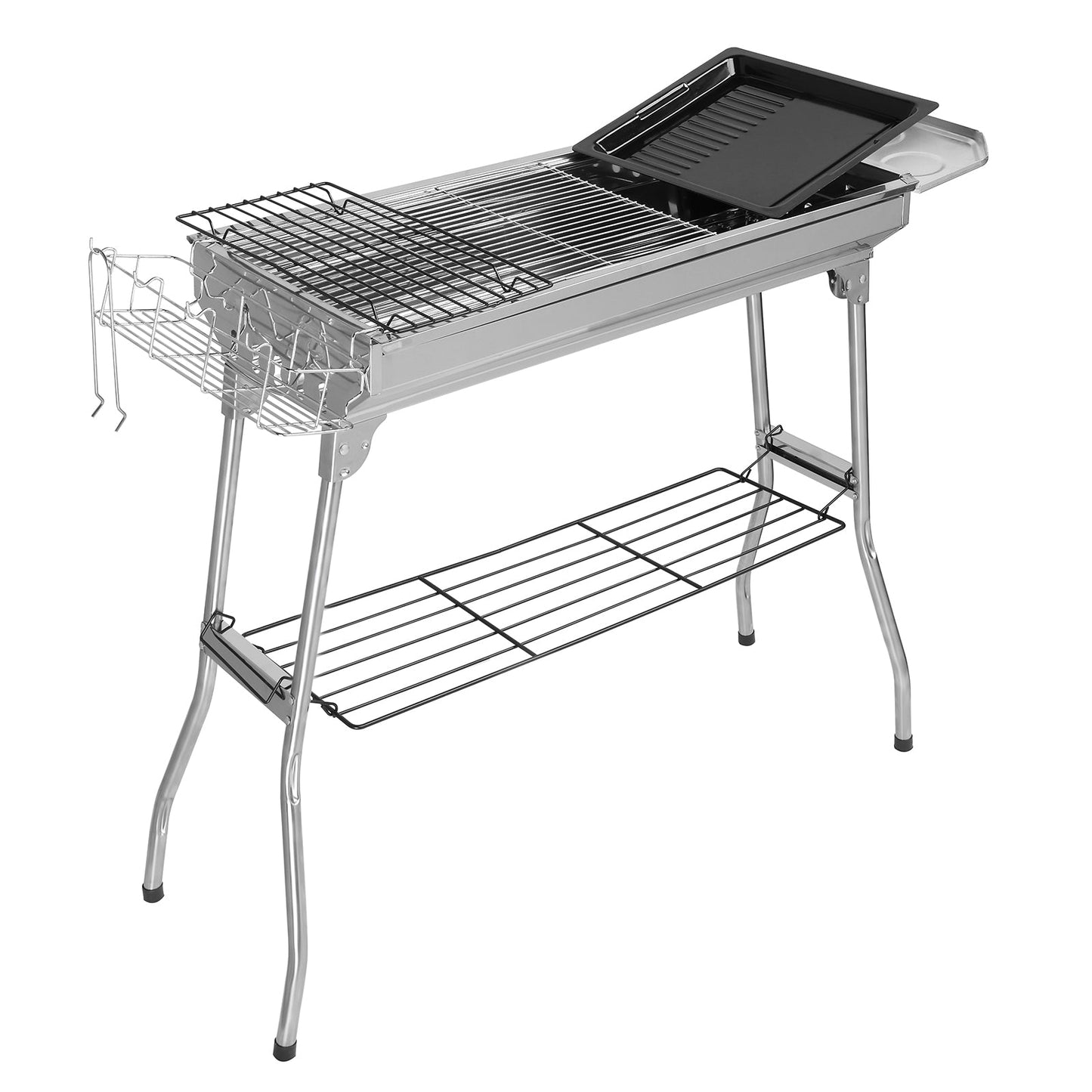 Portable Stainless Steel BBQ Grill – Compact Outdoor Grill