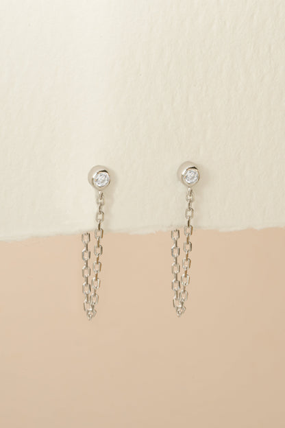 Chain Stud Earrings