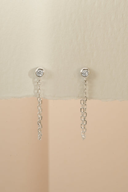 Chain Stud Earrings