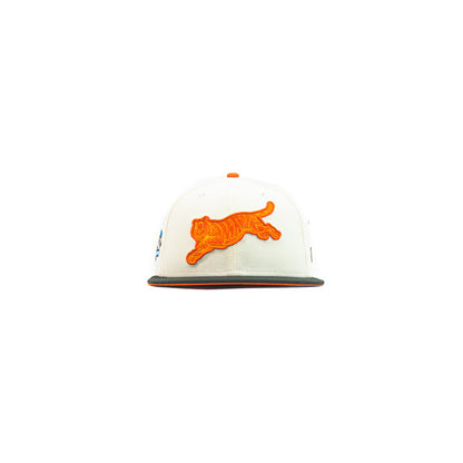 Cincinnati Bengals Pro Bowl Fitted Cap (Cream/Orange)