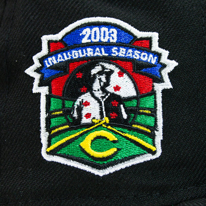 Cincinnati Reds '03 Inaugural Season Fitted Cap (Black)