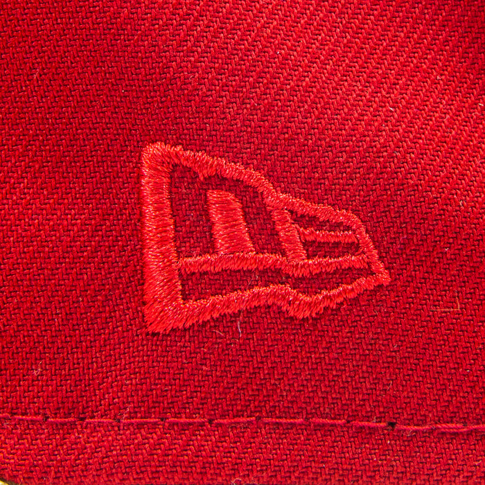 Cincinnati Reds 150th Anniversary Fitted Cap (Scarlet/Vanilla Gold)
