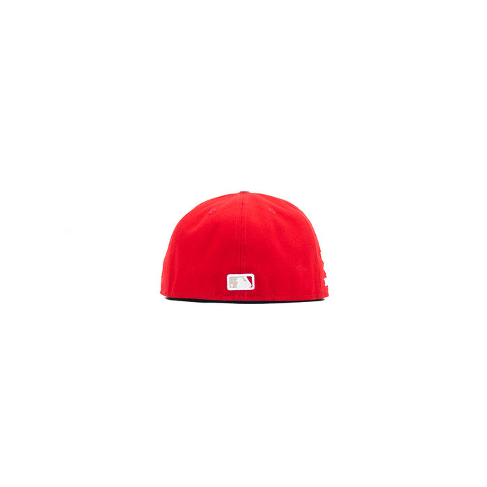 Cincinnati Reds City Connect Fitted Cap (Red/Metallic Silver)