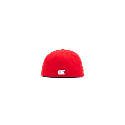 Cincinnati Reds City Connect Fitted Cap (Red/Metallic Silver)