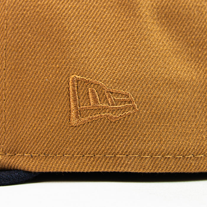 Cincinnati Reds Jackie Robinson Fitted Cap (Bronze/ Navy)