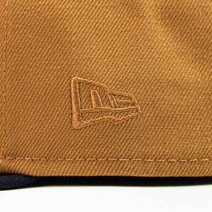 Cincinnati Reds Jackie Robinson Fitted Cap (Bronze/ Navy)