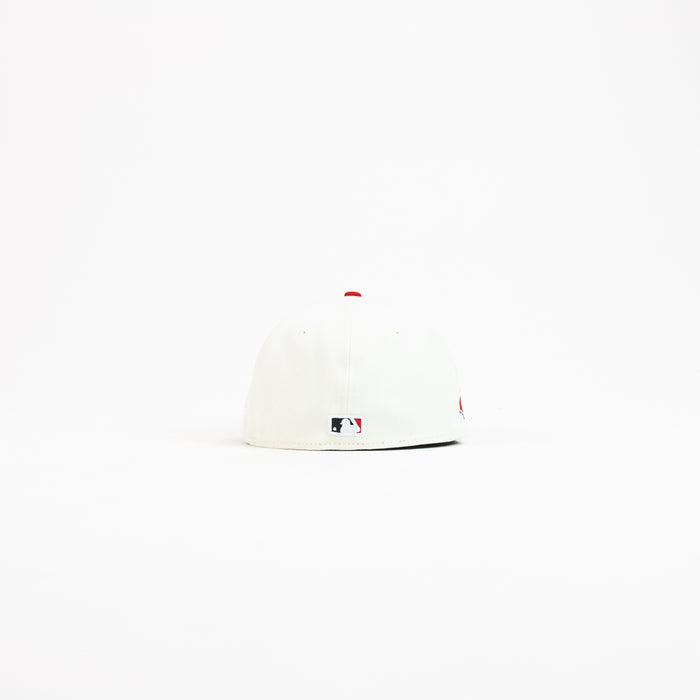 Cincinnati Reds KGJ #30 Fitted Cap (Chrome White/Black)