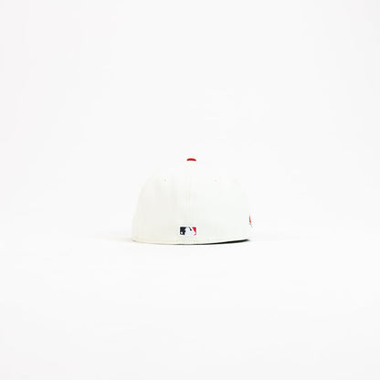 Cincinnati Reds KGJ #30 Fitted Cap (Chrome White/Black)