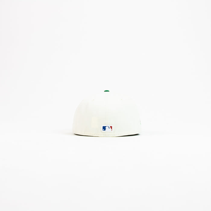 Cincinnati Reds KGJ Fitted Cap (Chrome/Kelly Green)