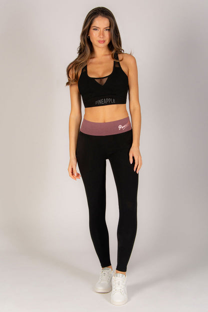 Contrast Band Leggings