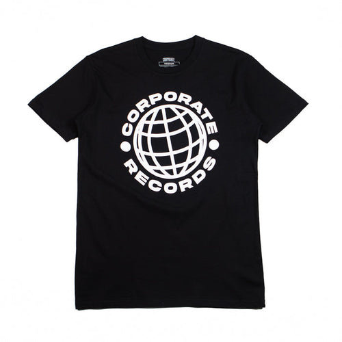 Corporate Records Tee (Black)