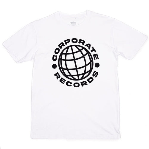 Corporate Records Tee (White)
