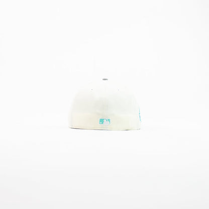 Corporate x Cincinnati Reds 15th Anniversary Fitted Cap (Cream/Teal)
