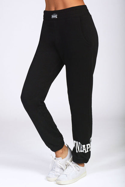 Pineapple black joggers for women