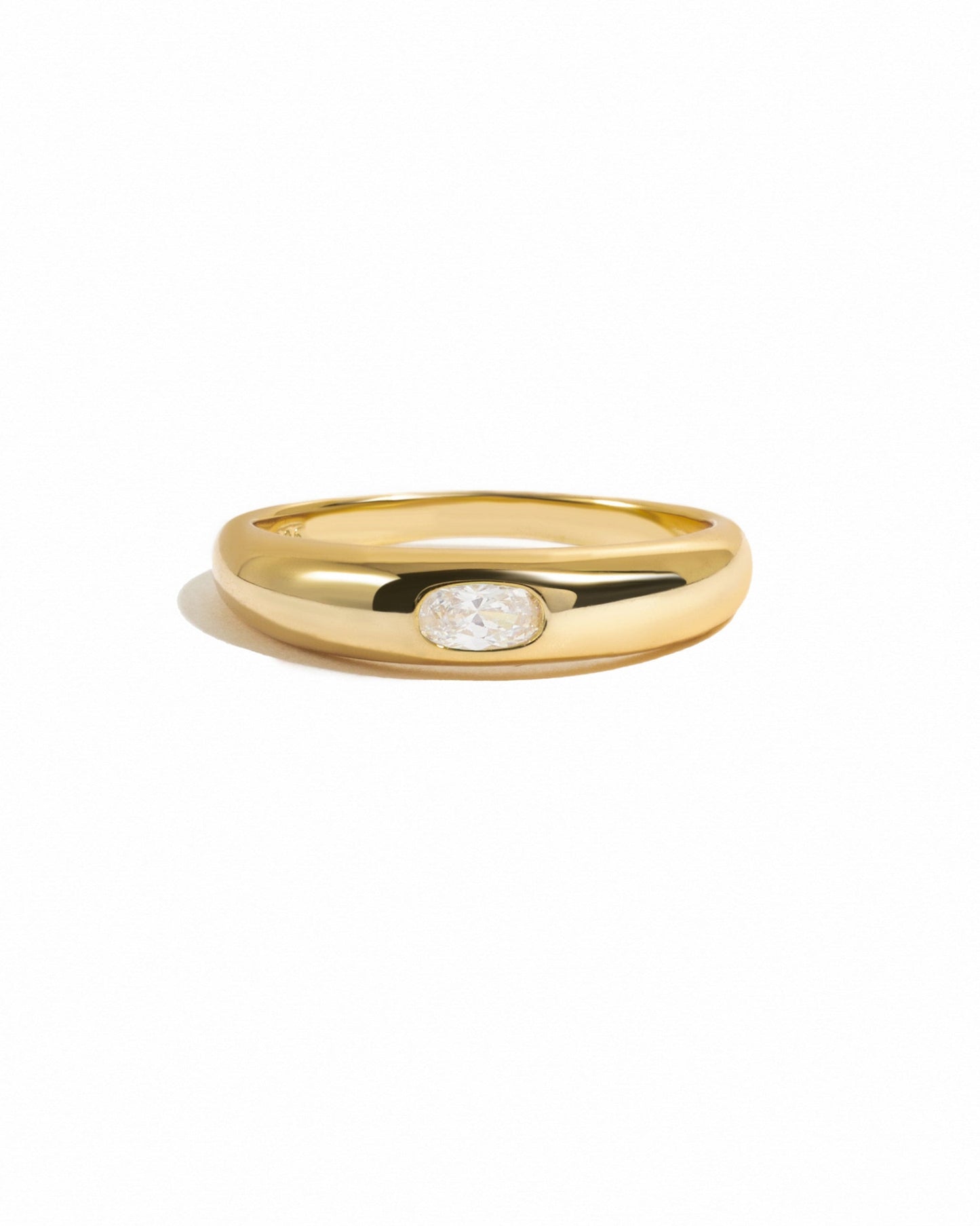 CZ Dome Ring